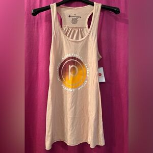 Pure Barre Women's Peach Tank Top Size S NWT